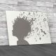 Musical Hair Canvas Print Large Picture Wall Art