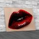Sexy Erotic Lips Canvas Print Large Picture Wall Art