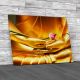 Bhudda and Lotus Flower Canvas Print Large Picture Wall Art
