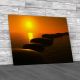 Stunning Sunset Seascape Canvas Print Large Picture Wall Art