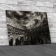 Colosseum Black And White Canvas Print Large Picture Wall Art