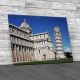 Leaning Tower Of Pisa Canvas Print Large Picture Wall Art