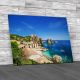 Tonnara Di Scopello Sicily Italy Canvas Print Large Picture Wall Art