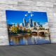 Melbourne Skyline Canvas Print Large Picture Wall Art