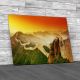 Great Wall Of China At Sunrise Canvas Print Large Picture Wall Art