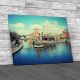 Birmingham Water Canal Network Canvas Print Large Picture Wall Art