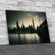 Houses Of Parliament In London Canvas Print Large Picture Wall Art