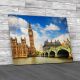 Big Ben And Houses Of Parliament Canvas Print Large Picture Wall Art