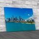 Downtown Of Miami Canvas Print Large Picture Wall Art