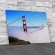 San Francisco Golden Gate Bridge In Fog Canvas Print Large Picture Wall Art