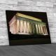 Abraham Lincoln Memorial In Washington Dc Canvas Print Large Picture Wall Art