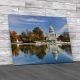 Us Capitol Building In Autumn Canvas Print Large Picture Wall Art