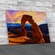 Arches National Park In Utah Canvas Print Large Picture Wall Art