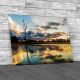 Sunset In Pantanal Brazil Canvas Print Large Picture Wall Art
