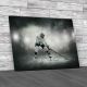 Ice Hockey Player On Ice Canvas Print Large Picture Wall Art
