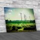 Wind Generators Ecology Canvas Print Large Picture Wall Art