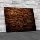 Deep Red Bricks Canvas Print Large Picture Wall Art