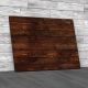 Deep Brown Timber Canvas Print Large Picture Wall Art