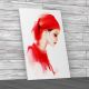 Fashion Painted Woman Canvas Print Large Picture Wall Art