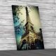 Vintage Eiffel Tower Canvas Print Large Picture Wall Art