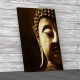 Ancient Buddha Face Canvas Print Large Picture Wall Art