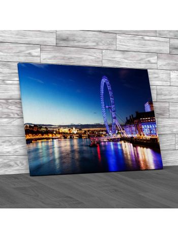 London Cityscape Canvas Print Large Picture Wall Art