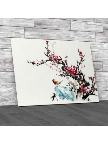 Chinese Bird Painting Canvas Print Large Picture Wall Art