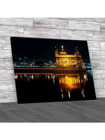 Sikh Golden Temple Canvas Print Large Picture Wall Art