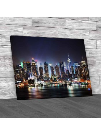 Manhattan New York City Canvas Print Large Picture Wall Art