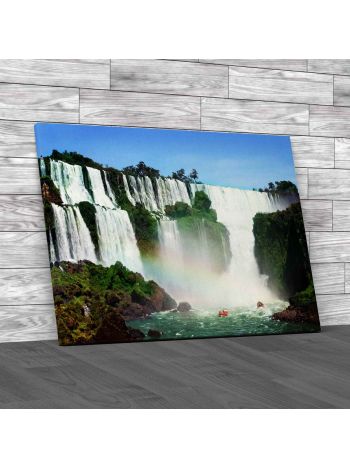 Gorgeous Water Falls Canvas Print Large Picture Wall Art