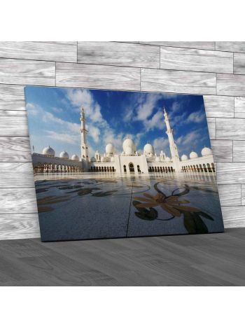 Sheikh Zayed Mosque Canvas Print Large Picture Wall Art