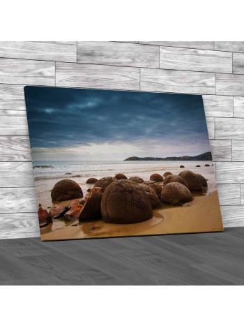 Gorgeous Beach Seascape Canvas Print Large Picture Wall Art