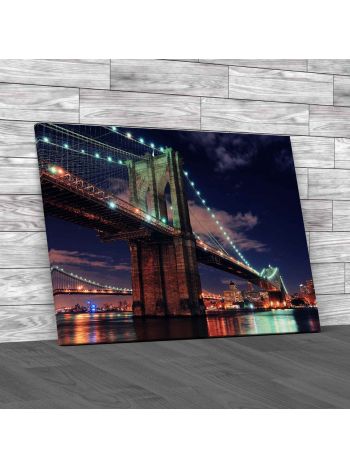 Brooklyn Bridge New York Canvas Print Large Picture Wall Art