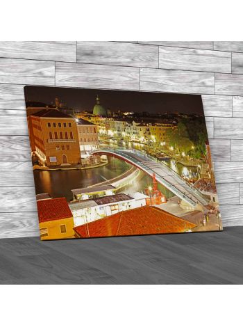 Grand Canal Venice Italy Canvas Print Large Picture Wall Art