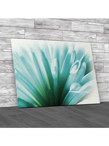 Floral Tubed Flower Canvas Print Large Picture Wall Art