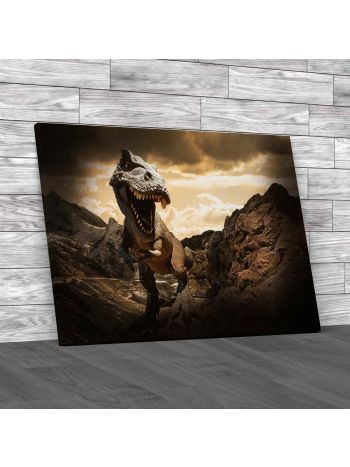 T Rex Canvas Print Large Picture Wall Art