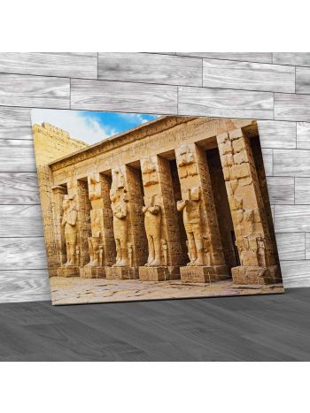 Court Of Habu Temple Canvas Print Large Picture Wall Art