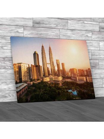 Petronas Towers Canvas Print Large Picture Wall Art