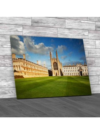 Kings College Chapel 2 Canvas Print Large Picture Wall Art