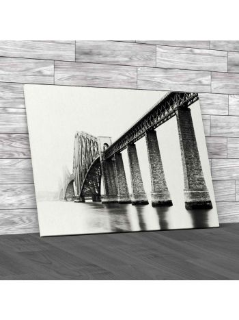 Firth Of Forth Rail Bridge Canvas Print Large Picture Wall Art