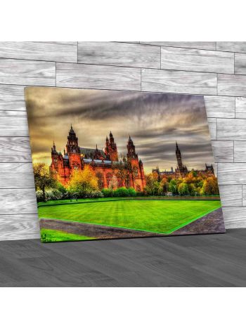 Kelvingrove Museum Canvas Print Large Picture Wall Art