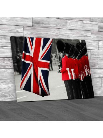 Queens Birthday Parade Canvas Print Large Picture Wall Art