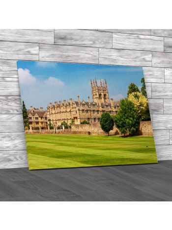 Merton College Oxford University Canvas Print Large Picture Wall Art