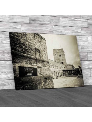 Oxford Castle Canvas Print Large Picture Wall Art
