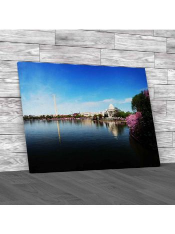 Washington Dc Skyline Canvas Print Large Picture Wall Art