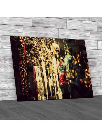 Kiosk With Decoration Canvas Print Large Picture Wall Art