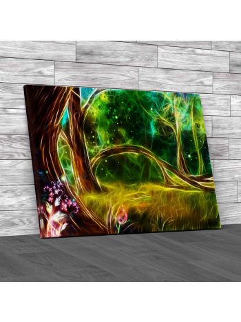 The Magic Forest Canvas Print Large Picture Wall Art