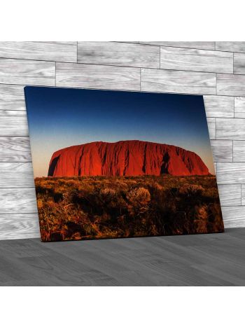 Uluru Ayers Rock Australia Canvas Print Large Picture Wall Art