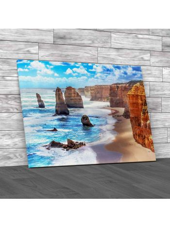 The Twelve Apostles In Australia Canvas Print Large Picture Wall Art