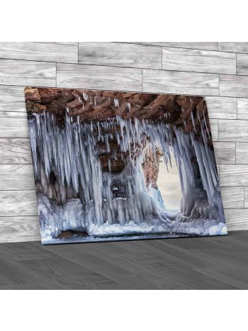Apostle Island Ice Caves Canvas Print Large Picture Wall Art